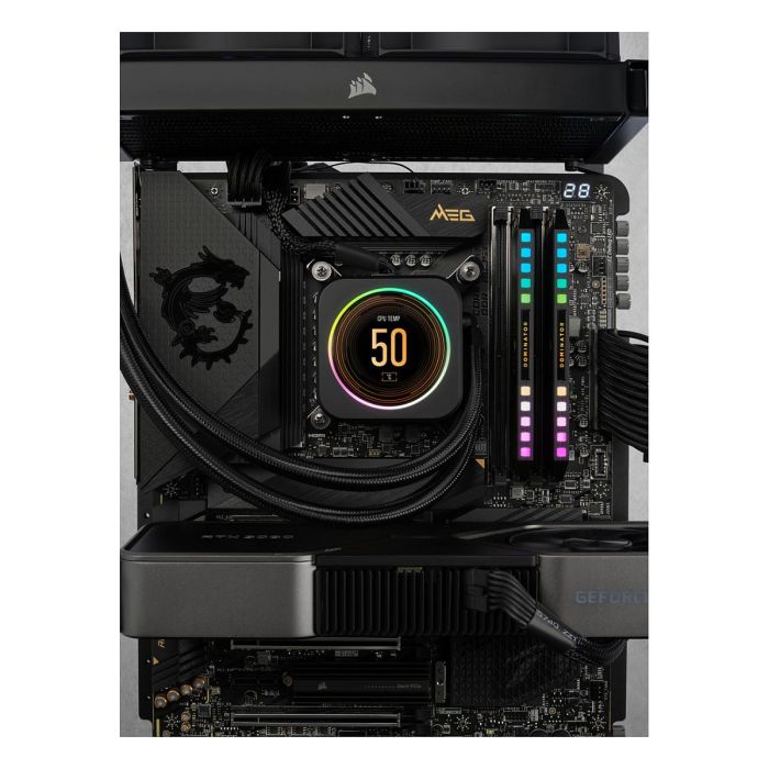 Corsair CMT64GX5M2B6600C32 Memoria RAM DDR5 64 GB (2x32 GB) 6600 MHz CL32 Dual Kit Dominator Platinum Negro Intel XMP Corsair CMT64GX5M2B6600C32 Memoria RAM DDR5 64 GB (2x32 GB) 6600 MHz CL32 Dual Kit Dominator Platinum Negro Intel XMP