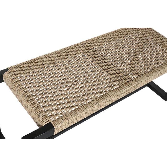 DKD Home Decor Descalzadora Boho Negra de Teca y Fibra 40 x 45 x 120 cm 3 DKD Home Decor Descalzadora Boho Negra de Teca y Fibra 40 x 45 x 120 cm 3