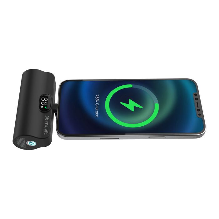 Powerbank Muvit for Change DP53D-R-PD Negro 5000 mAh 7