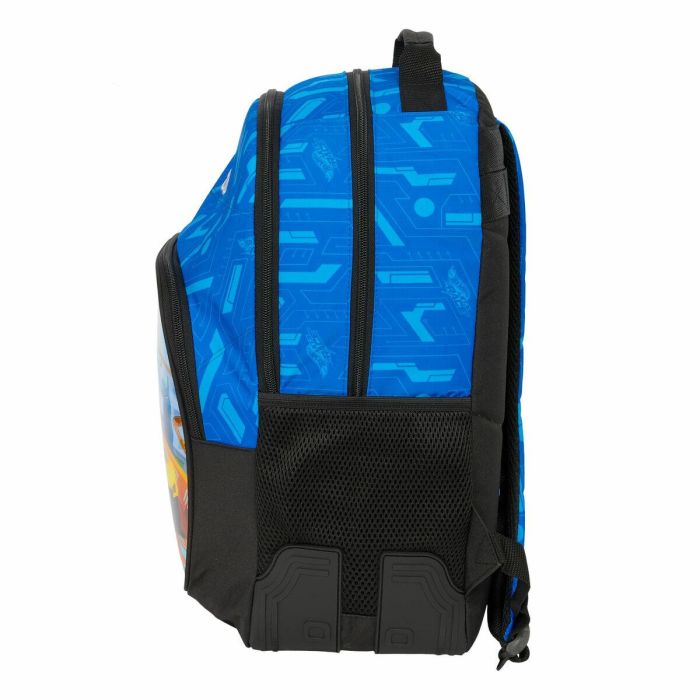 Mochila Escolar Hot Wheels Let's race Azul Negro 32 x 42 x 15 cm 1 Mochila Escolar Hot Wheels Let's race Azul Negro 32 x 42 x 15 cm 1