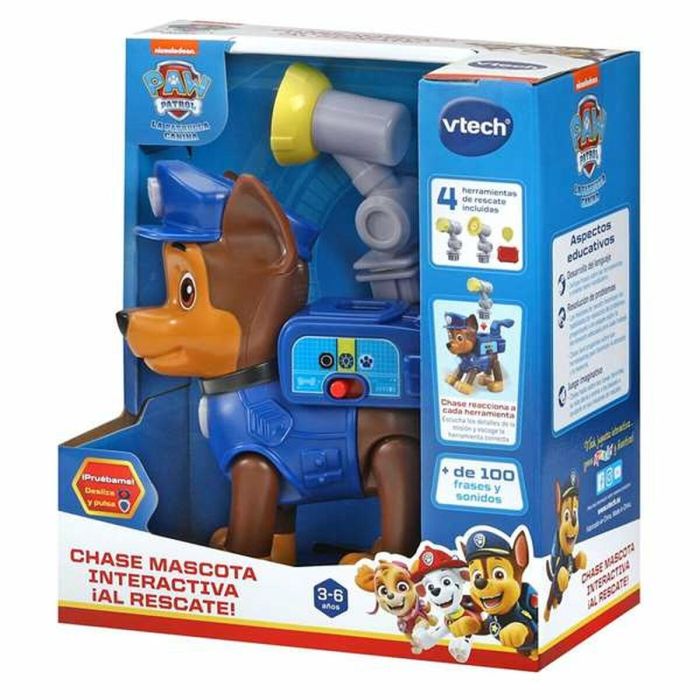 Mascota interactiva chase ¡al rescate!. juega con sus accesorios y completa las misiones de rescate 16,5x12,7x7,8 cm 3 Mascota interactiva chase ¡al rescate!. juega con sus accesorios y completa las misiones de rescate 16,5x12,7x7,8 cm 3