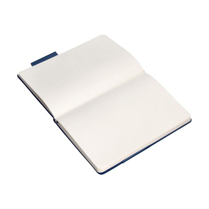 Cuaderno Con Gomilla Antartik Notes Tapa Dura A4 Hojas Lisas Azul Marino 100 Hojas 80 gr Fsc 8