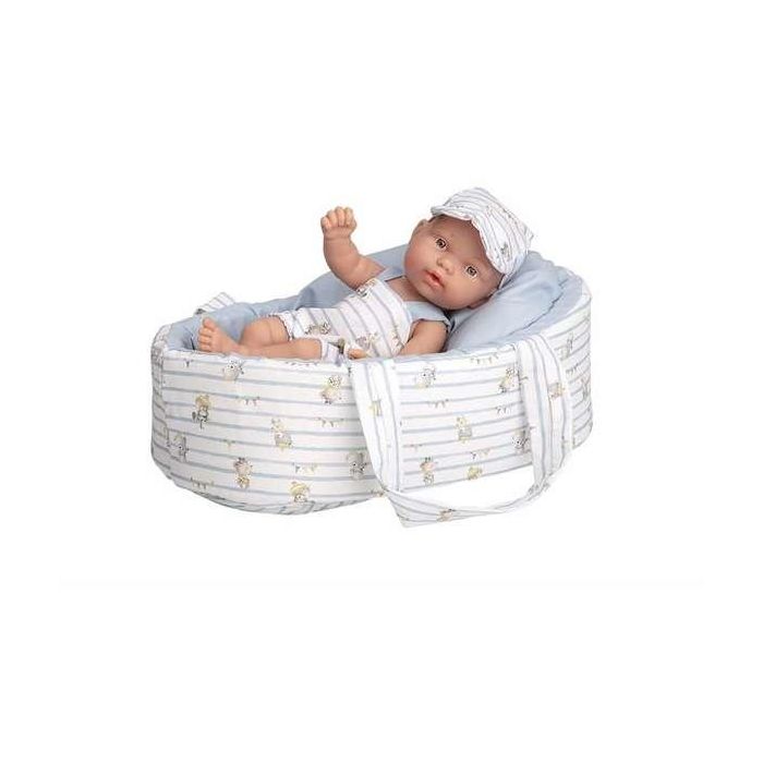 Muñeca elegance 26 cm pillines azul c/capazo c/bolsa (cuerpo vinyl) 1 Muñeca elegance 26 cm pillines azul c/capazo c/bolsa (cuerpo vinyl) 1