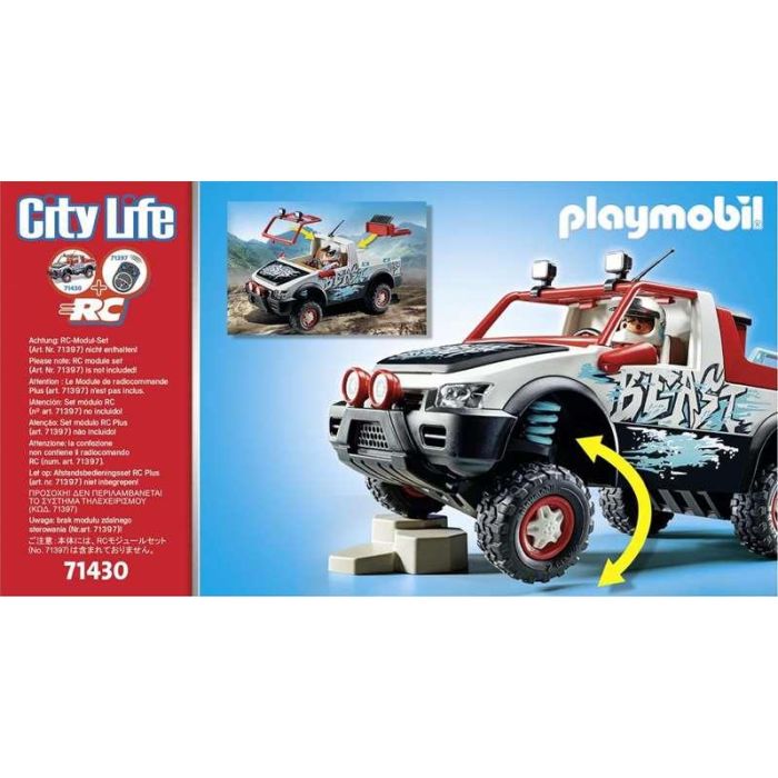 Coche de rally radio control playmobil city 5