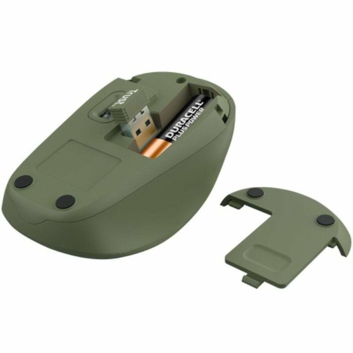 Ratón Inalámbrico Trust Yvi+ Silent Verde 1600 dpi 1 Ratón Inalámbrico Trust Yvi+ Silent Verde 1600 dpi 1