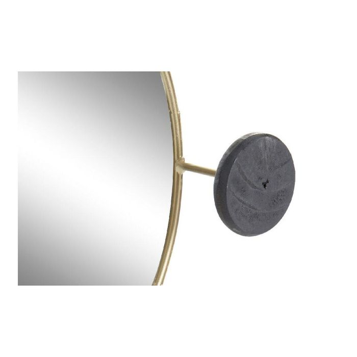 Espejo de pared DKD Home Decor Negro Dorado 44 x 7 x 25 cm 1 Espejo de pared DKD Home Decor Negro Dorado 44 x 7 x 25 cm 1