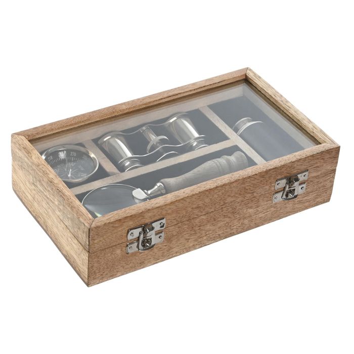 Regalo Vintage DKD Home Decor Marron 13 x 6 x 22 cm Set de 4 1 Regalo Vintage DKD Home Decor Marron 13 x 6 x 22 cm Set de 4 1