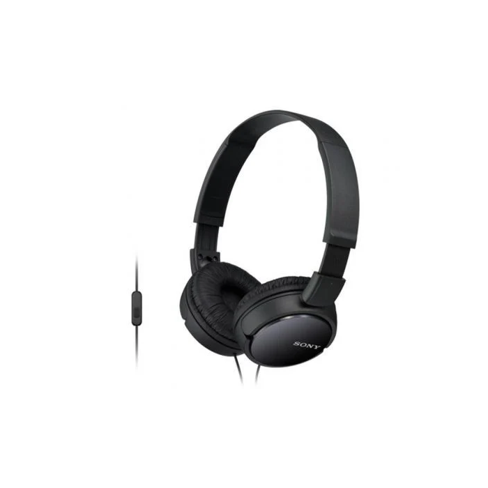 Sony Auriculares MDRZX110APB Negro Plegable con Micrófono