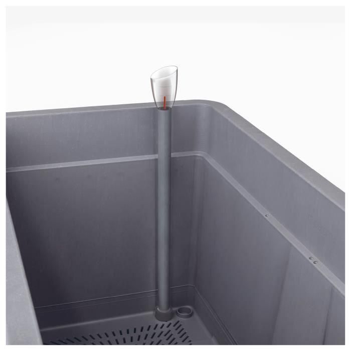 Jardinera Muret - DEROMA - Cosmo - Perla - Con reserva de agua - Ruedas - 78 cm 3 Jardinera Muret - DEROMA - Cosmo - Perla - Con reserva de agua - Ruedas - 78 cm 3