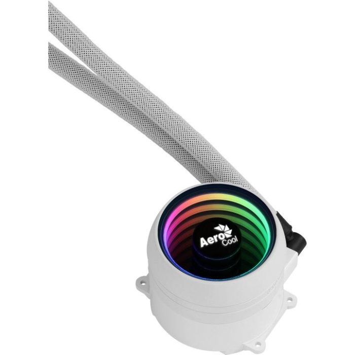 Aerocool Mirage L120 | Refrigeración Líquida AIO RGB Espejo Infinito 120mm | 200W TDP, Silenciosa, Intel/AMD | Blanco 6 Aerocool Mirage L120 | Refrigeración Líquida AIO RGB Espejo Infinito 120mm | 200W TDP, Silenciosa, Intel/AMD | Blanco 6