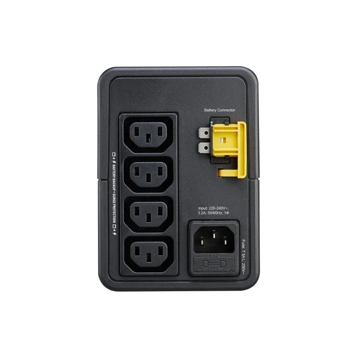 APC BVX700LI Sistema de Alimentación Ininterrumpida (UPS) Línea Interactiva 0,7 kVA 360 W 4 Salidas AC 0 APC BVX700LI Sistema de Alimentación Ininterrumpida (UPS) Línea Interactiva 0,7 kVA 360 W 4 Salidas AC 0