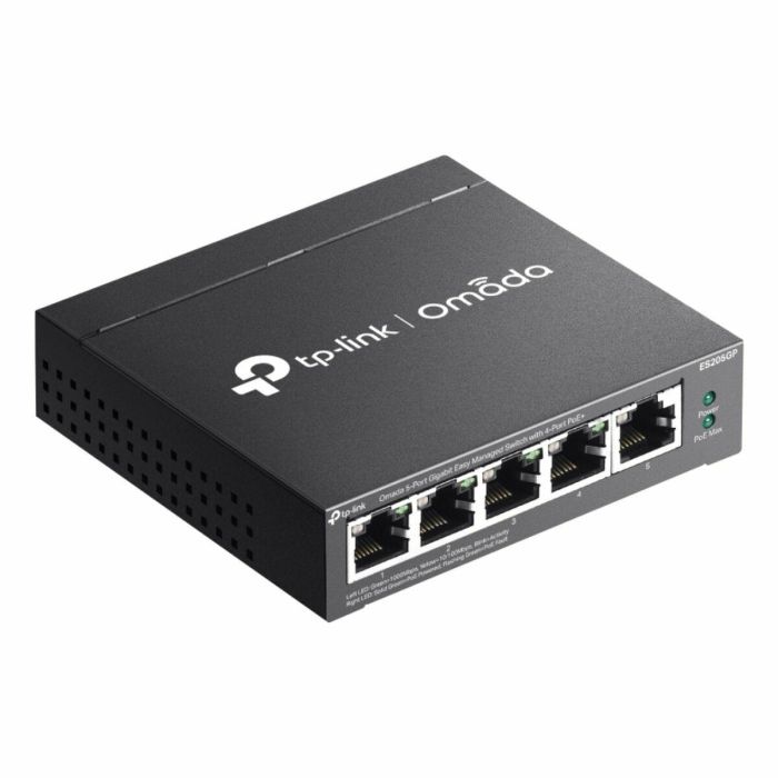 TP-LINK Omada ES205G Switch Gestionado 5 Puertos Gigabit, Integración con Omada SDN, VLAN, IGMP Snooping 20 TP-LINK Omada ES205G Switch Gestionado 5 Puertos Gigabit, Integración con Omada SDN, VLAN, IGMP Snooping 20