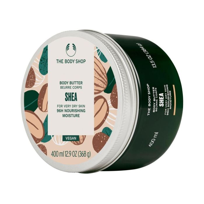 The Body Shop SHEA manteca corporal 400 ml Hidratante Piel Seca 97% Natural Comercio Justo 1