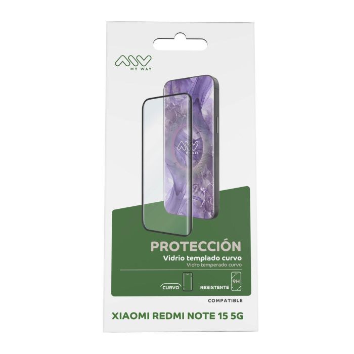 Protector de Pantalla para Móvil Myway Xiaomi Redmi Note 15 5G 3