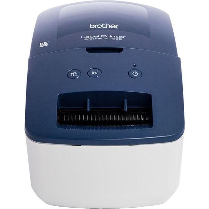 Brother Etiquetadora - Rotuladora Electrónica Ql-600B Azul Y Blanca Brother Etiquetadora - Rotuladora Electrónica Ql-600B Azul Y Blanca