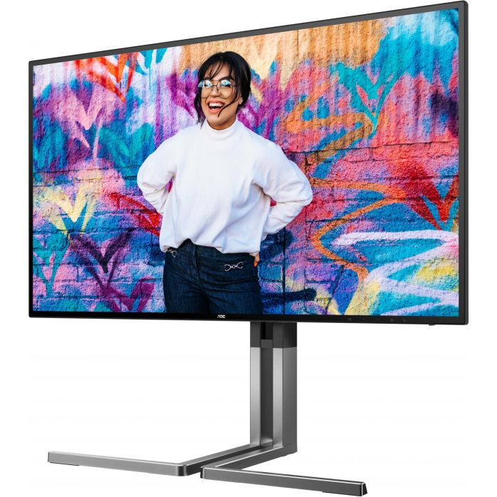 AOC U27U3CV Monitor 27" 4K Ultra HD Nano IPS, 2xHDMI, DisplayPort, USB-C 96W, Altura Ajustable, PIVOT, HDR400 10