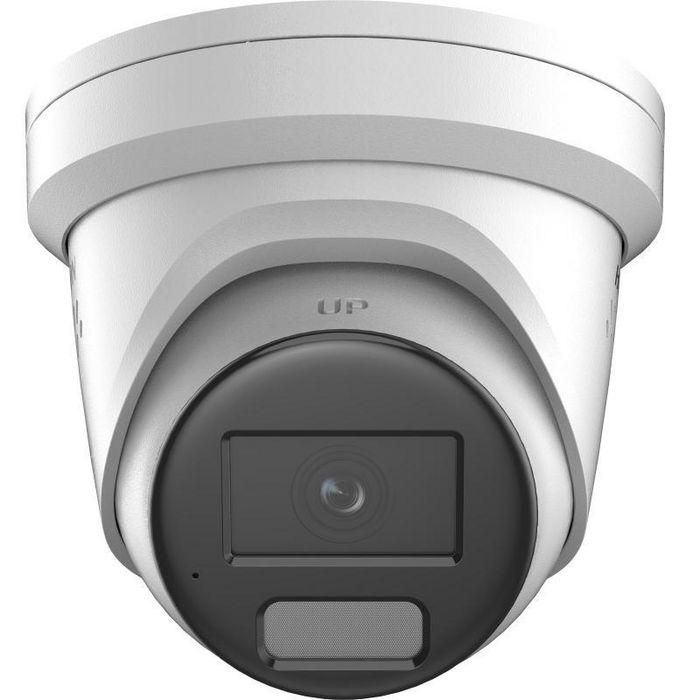 Hikvision Cámara IP turret 4M Smart Hybrid Light ColorVu 2.8mm WDR IP67 12V/PoE. Audio, alarma, luz híbrida 30m 1