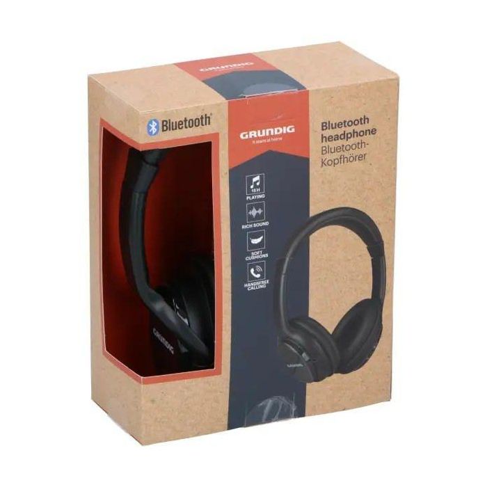 GRUNDIG Auriculares Diadema Bluetooth Negros