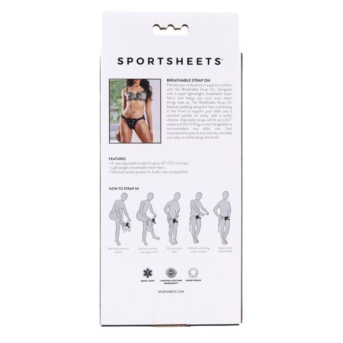 Arnés Sportsheets Negro 10