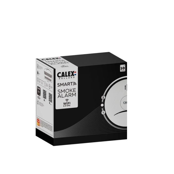 Calex CAL8712879146551 Detector de Humo WiFi 3 Calex CAL8712879146551 Detector de Humo WiFi 3