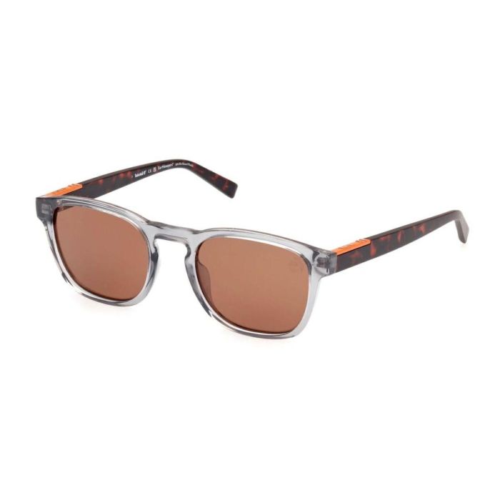 Timberland Gafas de Sol TB00007 Polarizadas Redondas para Hombre Gris 2 Timberland Gafas de Sol TB00007 Polarizadas Redondas para Hombre Gris 2