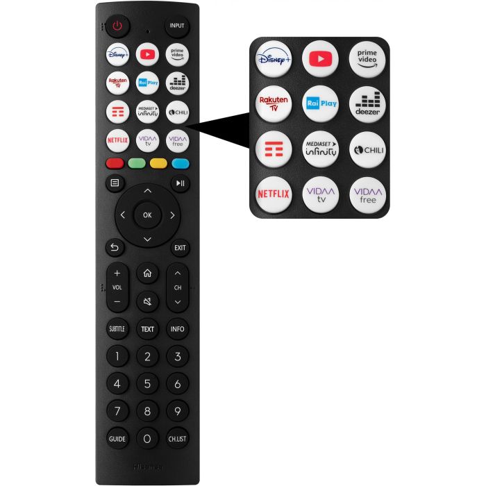 Hisense 32A4K Smart TV LED 32" HD Wifi Negro 9