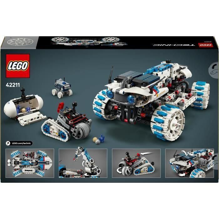 LEGO 42211 Technic Vehículo de Puesto de Avanzada Lunar - Set de construcción para niños de 10 años 4 LEGO 42211 Technic Vehículo de Puesto de Avanzada Lunar - Set de construcción para niños de 10 años 4