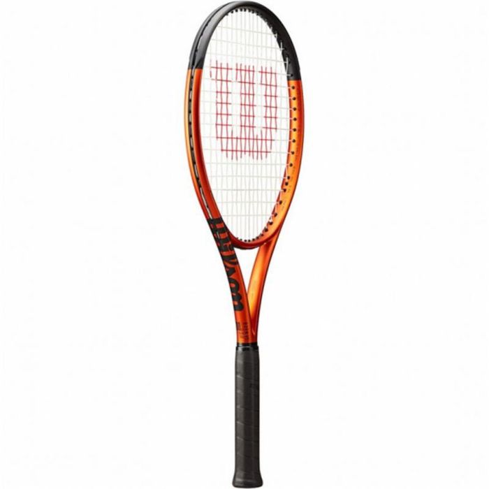 Raqueta de Tenis Wilson Burn 100Uls V5.0 Naranja Oscuro 3