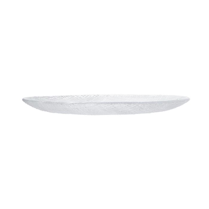 Bidasoa Plato Presentación Ikonic de Vidrio Transparente con Relieve Orgánico 28 cm - Pack de 6 Unidades Apto Lavavajillas y Microondas 1 Bidasoa Plato Presentación Ikonic de Vidrio Transparente con Relieve Orgánico 28 cm - Pack de 6 Unidades Apto Lavavajillas y Microondas 1