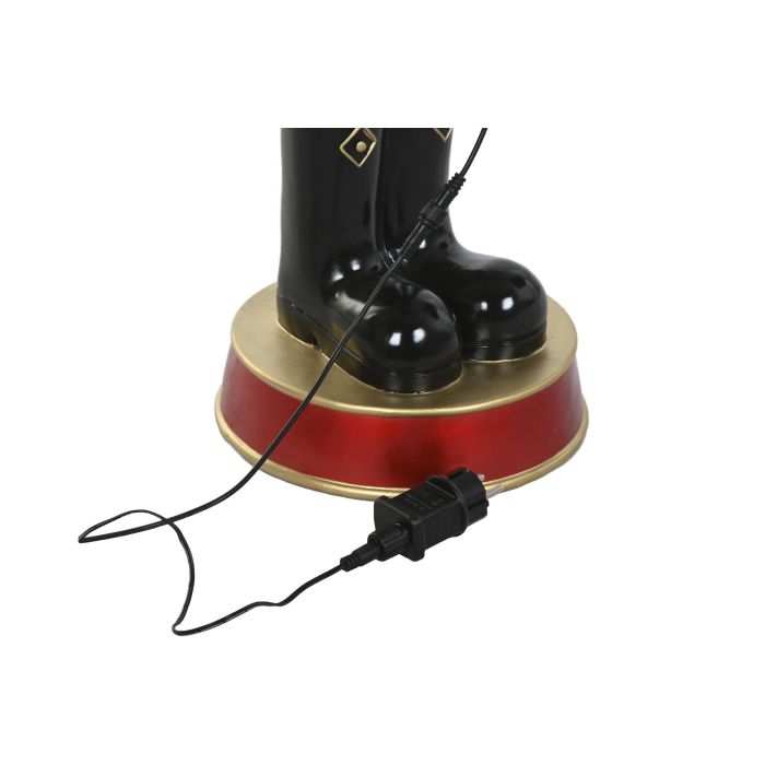 DKD Home Decor Figura Navidad Tradicional Multicolor LED Resina Musical Movimiento 108 x 30 x 26 cm 3