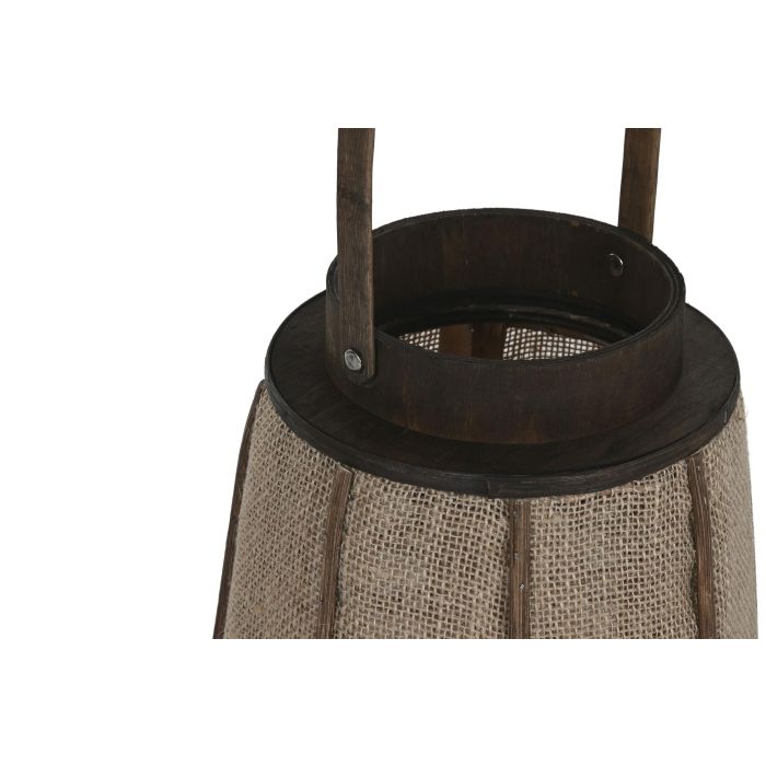 Portavela Oriental DKD Home Decor Natural 30.5 x 73 x 30.5 cm 1 Portavela Oriental DKD Home Decor Natural 30.5 x 73 x 30.5 cm 1