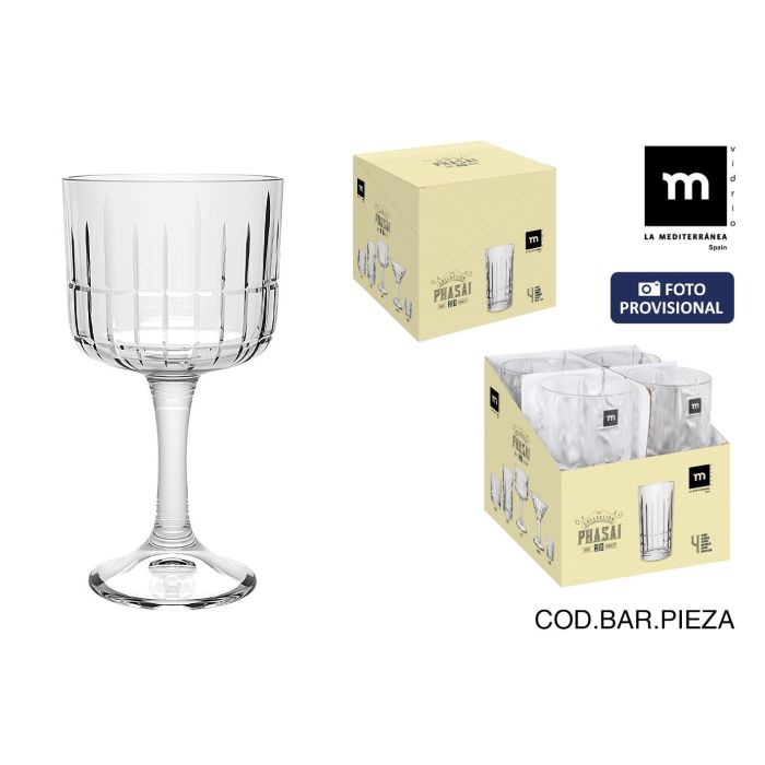 La Mediterranea Copa Phasai Rio 500 ml Ø10.2x19.4 cm (24 Unidades)