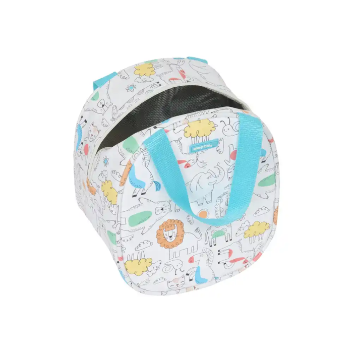 Portameriendas Térmico Safta Zoo Beige 19 x 22 x 14 cm 3