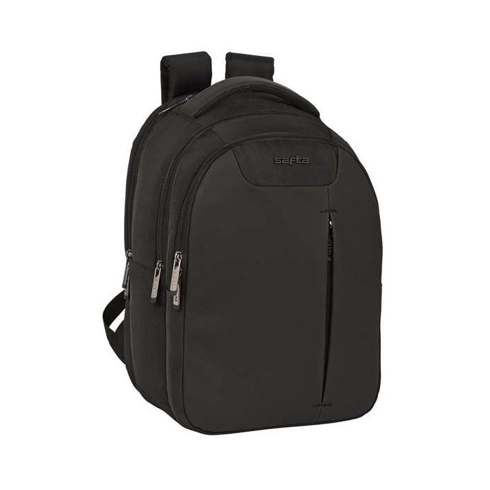Safta Mochila Business Negra para PC 15,6'' y 14,1'' + Tablet 9,7'' + USB 31x45x23cm