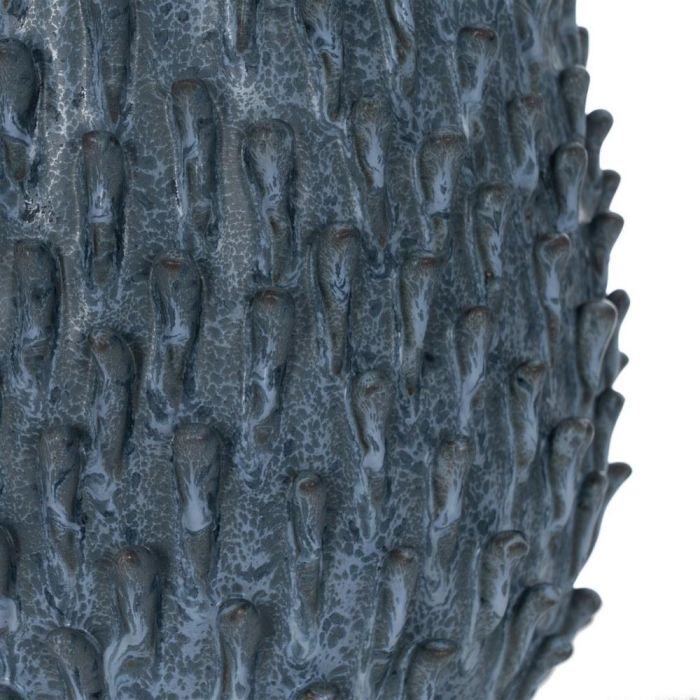 Jarrón Azul Cerámica Decoración 22,50 X 22,50 X 38,50 cm