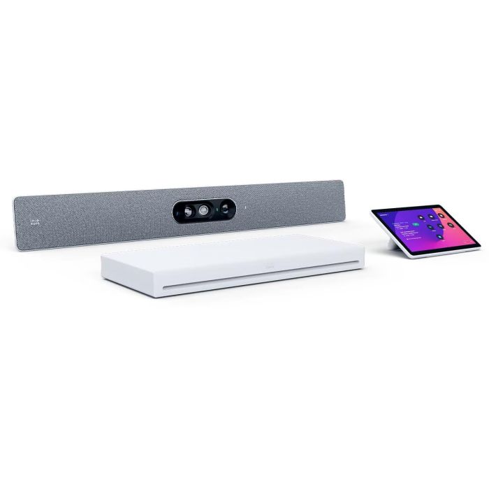 Cisco ROOM KIT EQ WITH CODEC EQ QUAD Sistema de Videoconferencia Grupo 5K Ultra HD 20 MP Zoom 5x