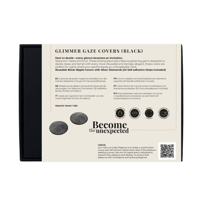 Pezoneras Guilty Pleasure Negro Talla única 3