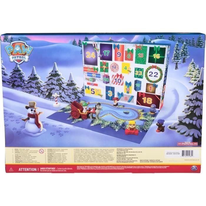 CALENDARIO DE ADVIENTO DE SPIN MASTER PAW Patrol 1 CALENDARIO DE ADVIENTO DE SPIN MASTER PAW Patrol 1