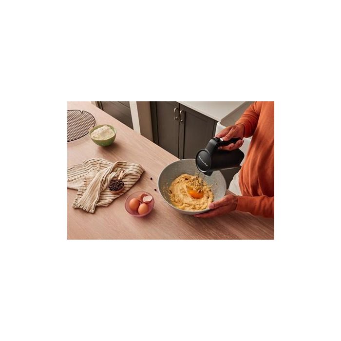 Kitchenaid Batidora Amasadora Inalámbrica 5KHMR762BM con Batería GO, 7 Velocidades, Negro Mate 8 Kitchenaid Batidora Amasadora Inalámbrica 5KHMR762BM con Batería GO, 7 Velocidades, Negro Mate 8