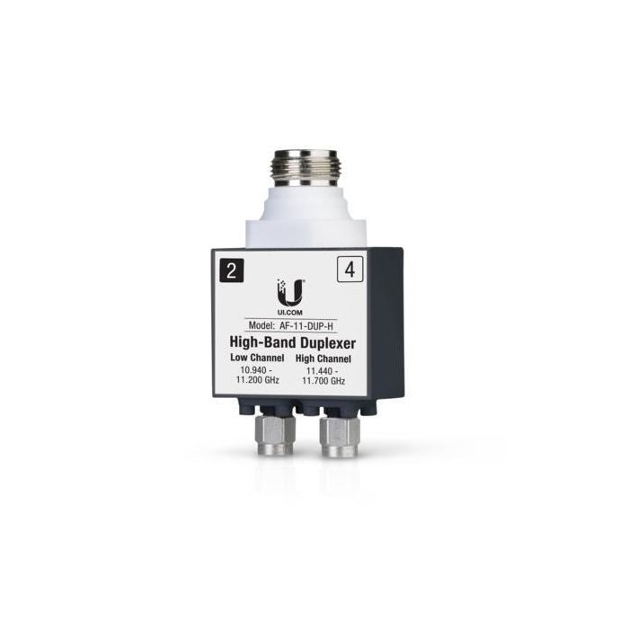Ubiquiti Low 10.940 – 11.200 GHz, high 11.440 – 11.700 GHz Ubiquiti Low 10.940 – 11.200 GHz, high 11.440 – 11.700 GHz