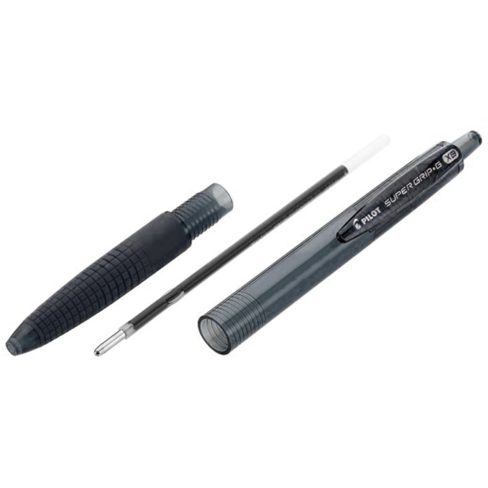 Pilot Boligrafo Super Grip G Negro Retractil Sujecion de Caucho Tinta Base de Aceite 1 mm 0.4 mm 2 Pilot Boligrafo Super Grip G Negro Retractil Sujecion de Caucho Tinta Base de Aceite 1 mm 0.4 mm 2