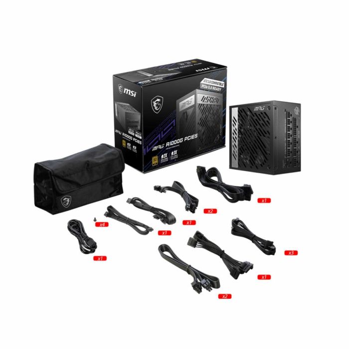 Fuente Alimentacion Atx 1000 W Msi Mpg 1 Fuente Alimentacion Atx 1000 W Msi Mpg 1