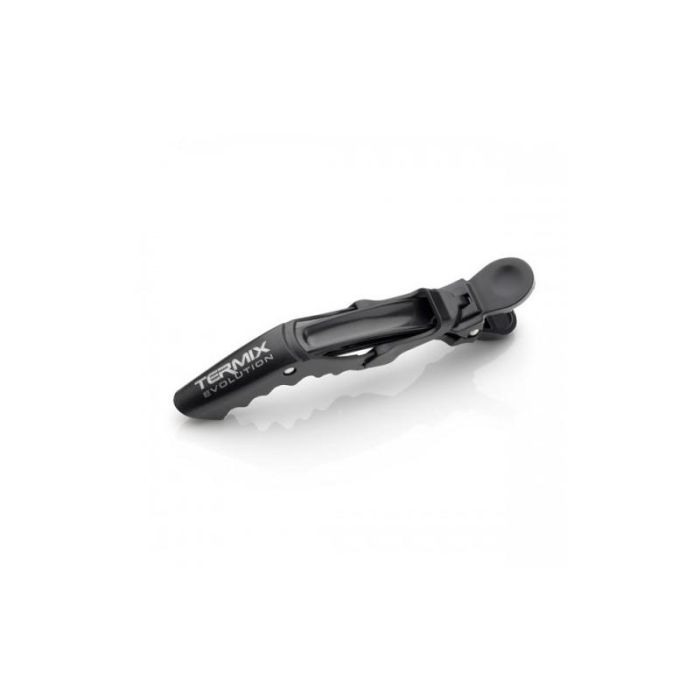 Termix Pinzas para el Pelo con Muelles de Acero - 6 Unidades, Negro Brillo - Máxima Fijación Termix Pinzas para el Pelo con Muelles de Acero - 6 Unidades, Negro Brillo - Máxima Fijación