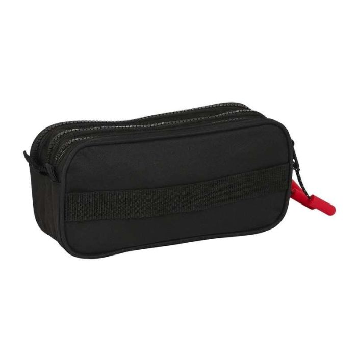 Portatodo Triple Paul Frank Campers Negro (21,5 x 10 x 8 cm) 1