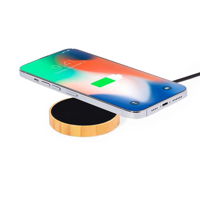 Cargador inalámbrico circular 15 W ø6,8 x 1,1 cm 1