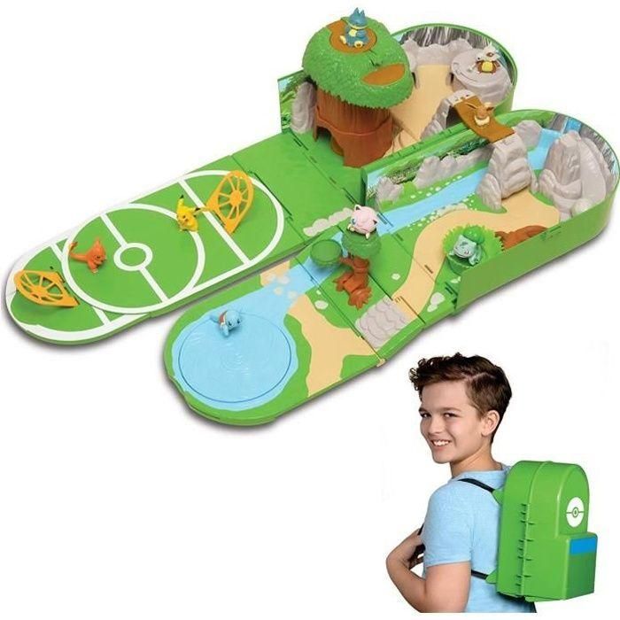 Bandai Pokémon Mochila de Entrenador Sasha Réplica con Correas Ajustables Compatible con Figuras Battle 5-8 cm para Niños +4 Años Bandai Pokémon Mochila de Entrenador Sasha Réplica con Correas Ajustables Compatible con Figuras Battle 5-8 cm para Niños +4 Años