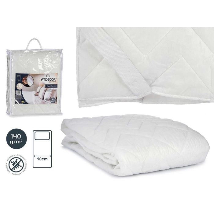 Cubre Colchon Tnt Con Goma Blanco 90Cm Giftdecor (8 Unidades) Cubre Colchon Tnt Con Goma Blanco 90Cm Giftdecor (8 Unidades)