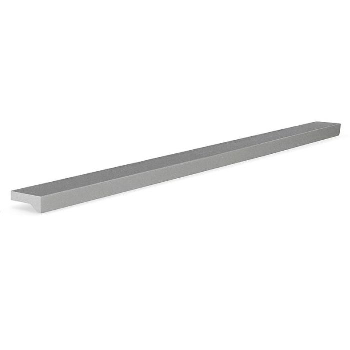 VIEFE Tirador de Aluminio Modelo Angle, Acabado Gris Metal, Distancia entre Agujeros 256mm VIEFE Tirador de Aluminio Modelo Angle, Acabado Gris Metal, Distancia entre Agujeros 256mm
