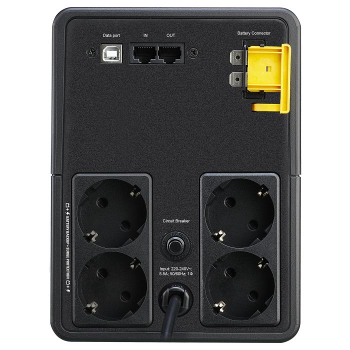 APC BX1200MI-GR Sistema de Alimentación Ininterrumpida (UPS) Línea Interactiva 1,2 kVA 650 W 4 Salidas AC 1 APC BX1200MI-GR Sistema de Alimentación Ininterrumpida (UPS) Línea Interactiva 1,2 kVA 650 W 4 Salidas AC 1