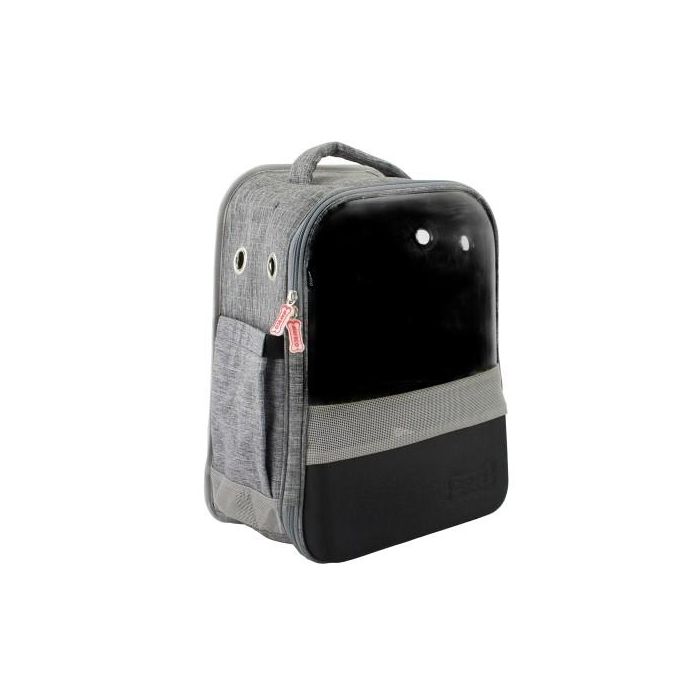 Nayeco Mochila Con Ventana Gris 30x23x43 cm